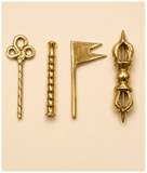 Brass Ashta Digpal Shastra Set (Pack of 8) | Vastu Protection Idols for Home & Temple