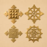 Brass Direction Helix Set For vastu remedy