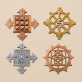 Direction Helix Set Of Copper | Brass | Alluminium Material Remedy | 6 inch