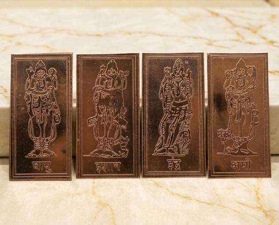 Copper Ashta Digpal Devta Set For 8 Direction Problem