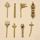 Brass Ashta Digpal Shastra Set (Pack of 8) | Vastu Protection Idols for Home & Temple