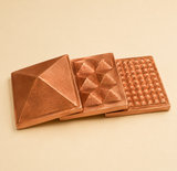 Vastu Copper 3 Layer Pyramid | Pure Copper Vastu Remedy | 9 Pyramids | 81 Pyramids |