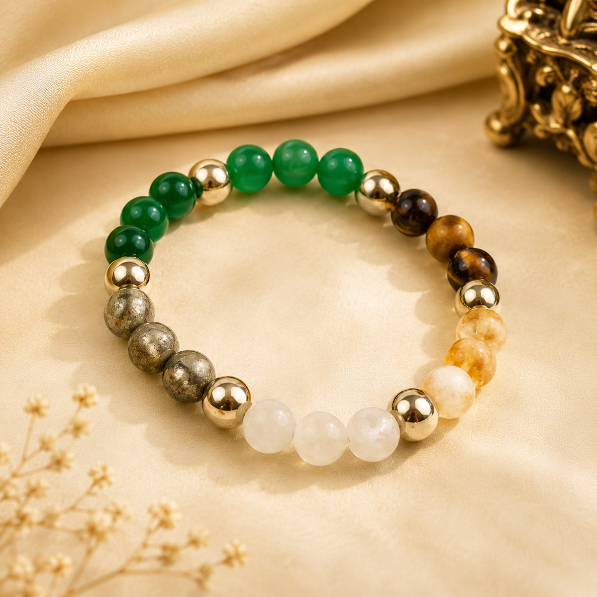 Dhan Yog Bracelet For Health & Wealth | 8 mm