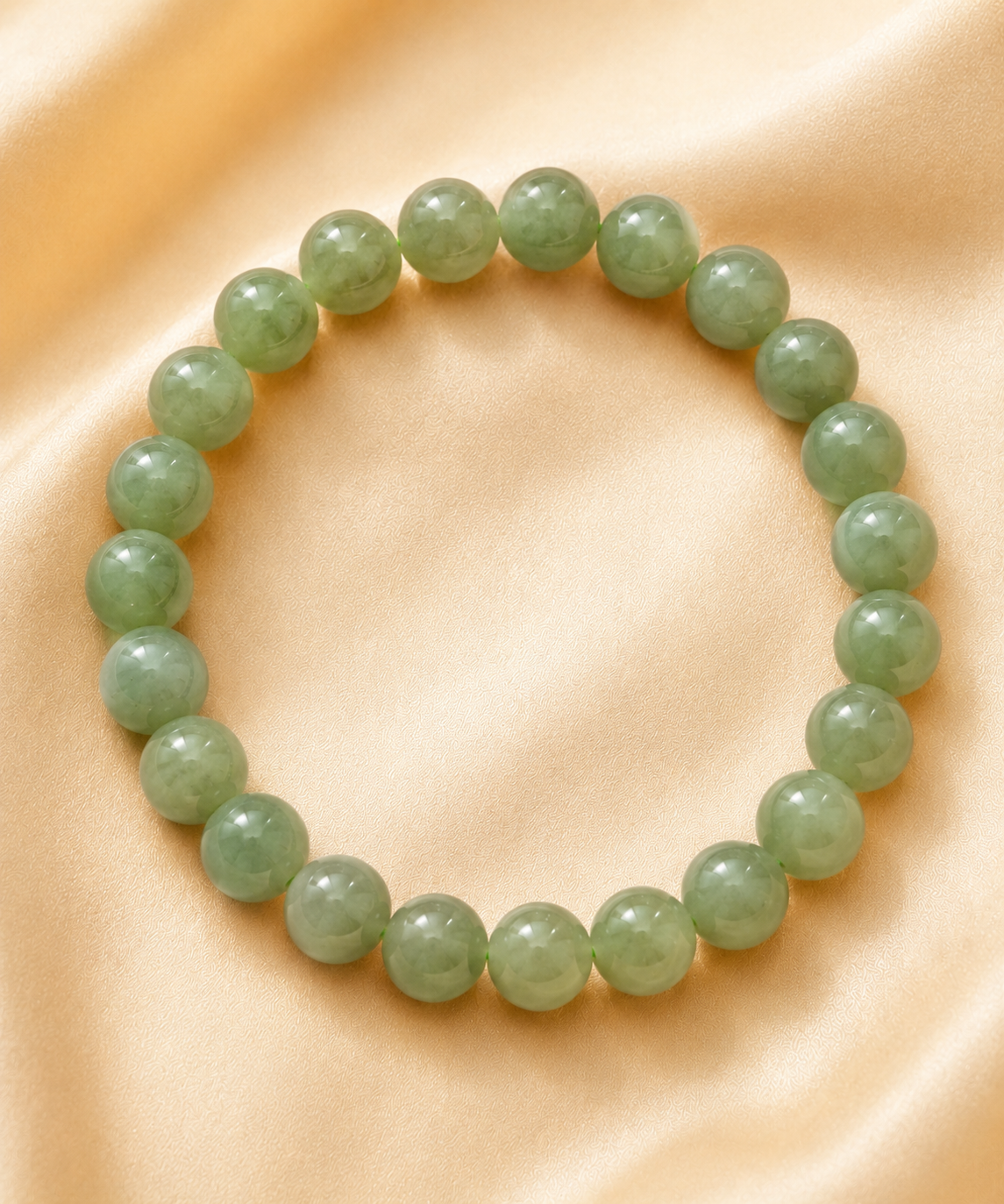 Natural Green Aventurine Bracelet | 8 mm | prosperity | reduce anxiety