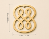Brass Infinity Symbol For Vastu Properity