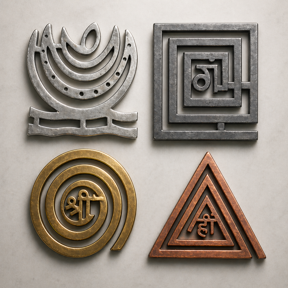 Mantra Helix Set for Vastu Correction