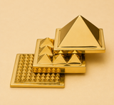 Vastu Brass 3 Layer Pyramid | Pure Brass Vastu Remedy