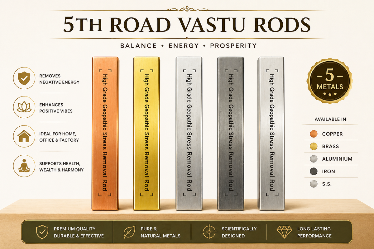 Geopathic Stress Neutralizer Rod Helps to Rectify the Vastu Faults